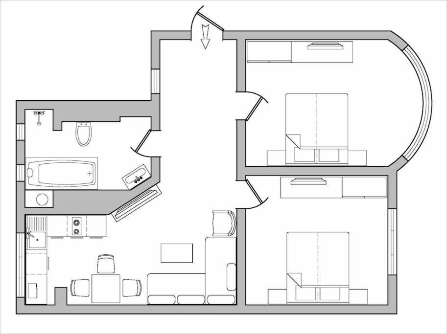 High Tech - Luxurious Apartment Софія Екстер'єр фото
